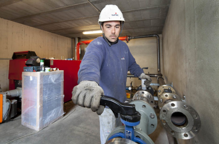 Photographie d'industrie de Livraison Chaufferie Bois à Graulhet