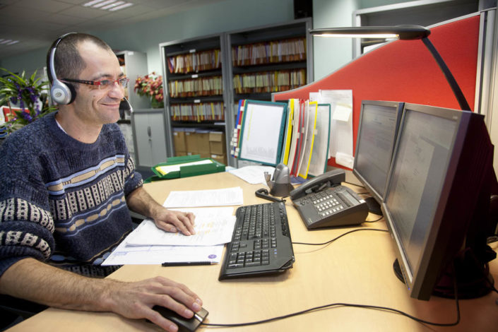 Photographe corporate de Portraits pour ERDF à Agen - rue Emile Zola