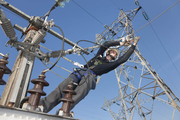 Photographie d'industrie de Portraits pour ERDF à Toulouse