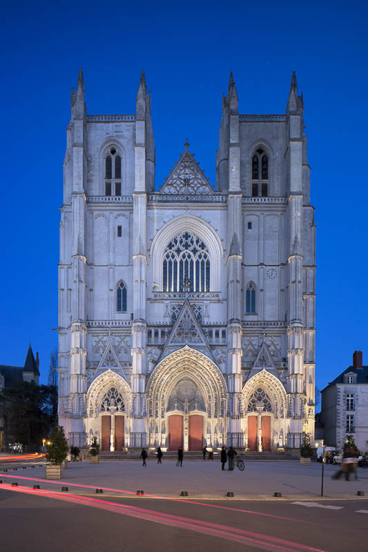 Cathédrale, Nantes - Photographe Eclairage 