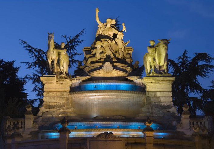 Fontaine Sainte-Marie, Rouen, Seine-Maritime - Photographe Eclairage 