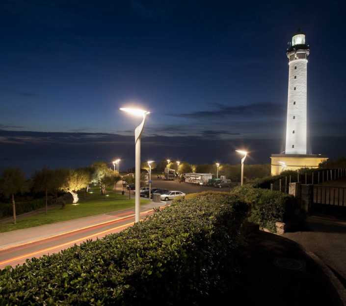 Eclairages phare de Biarritz - Photographe Eclairage 