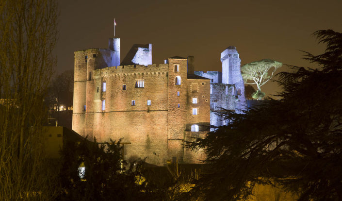 Chateau, Clisson - Photographe Eclairage 