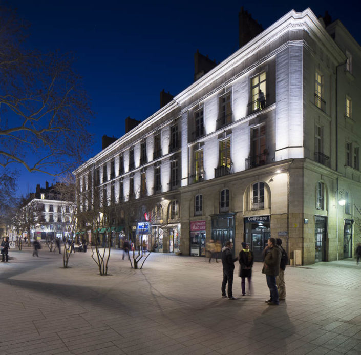 Place Bouffay, Nantes - Photographe Eclairage 