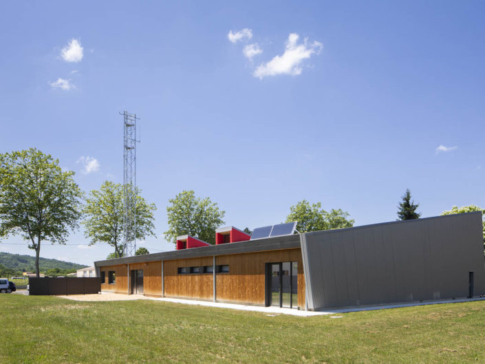 Centre de secours de Saint-Martory - Photographe Architecture 