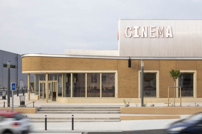 Photographie d'architecture de Cinéma Veo Grand Central à Colomiers