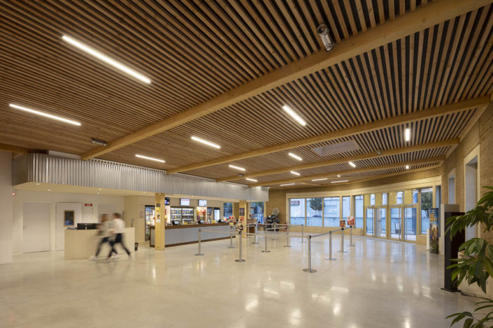 Photographie d'architecture de Cinéma Veo Grand Central à Colomiers