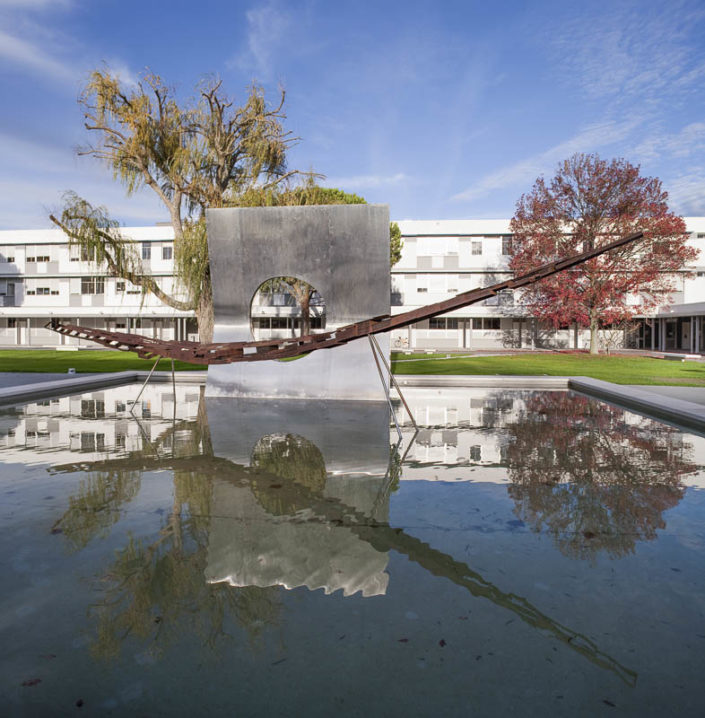 Phographie d'architecture de l'ENAC à Toulouse