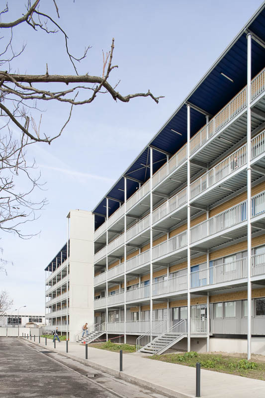 Phographie d'architecture de l'ENAC à Toulouse