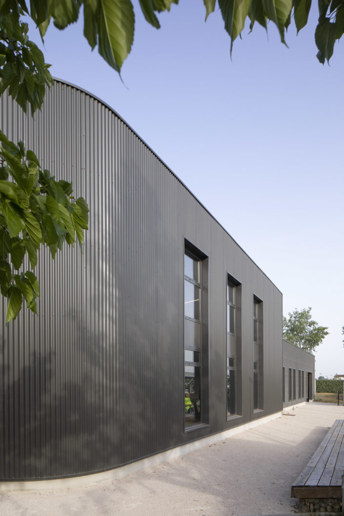 Salle de sport chez Thales - Photographe Architecture 