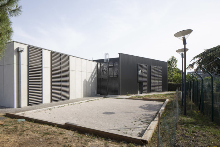 Salle de sport chez Thales - Photographe Architecture 