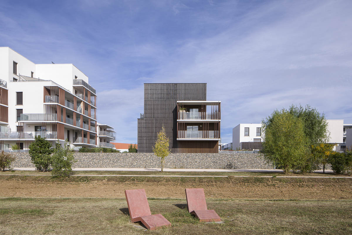 Photographe Architecture de ZAC Andromède à Beauzelle (Toulouse)