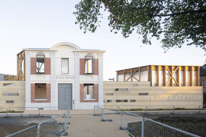 Photographe Architecture de Groupe scolaire Jean Macé à Tarbes à Tarbes