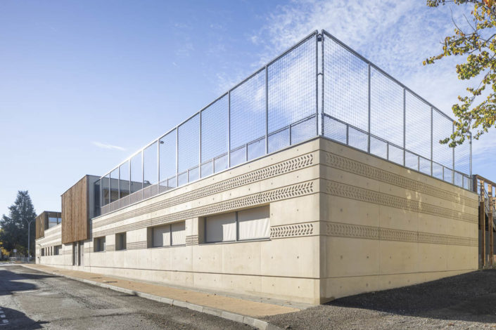 Photographe Architecture de Groupe scolaire Jean Macé à Tarbes à Tarbes