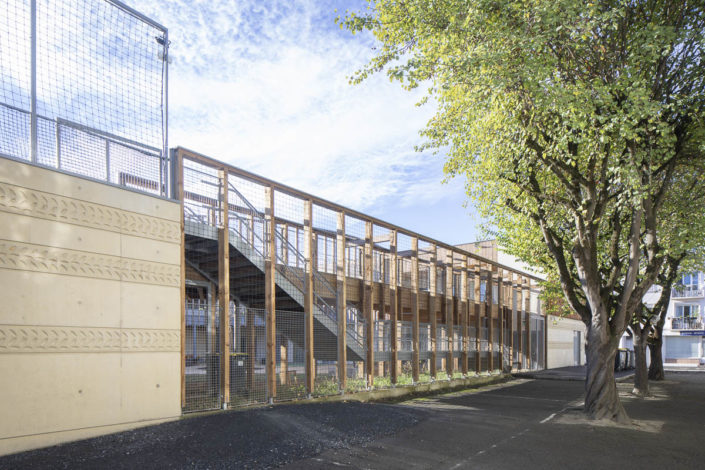 Photographe Architecture de Groupe scolaire Jean Macé à Tarbes à Tarbes