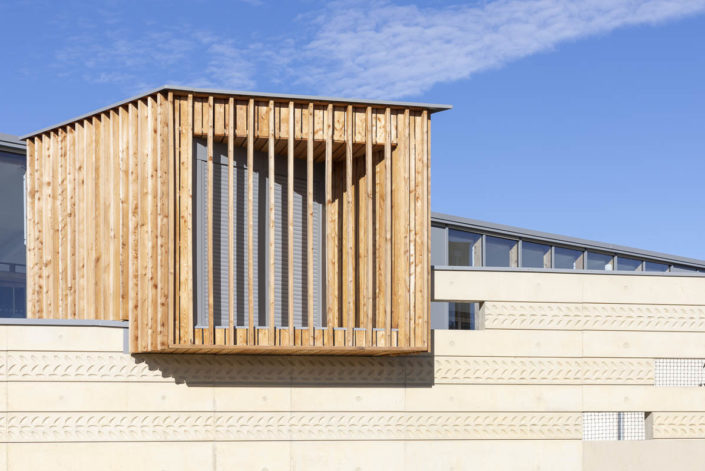 Photographe Architecture de Groupe scolaire Jean Macé à Tarbes à Tarbes