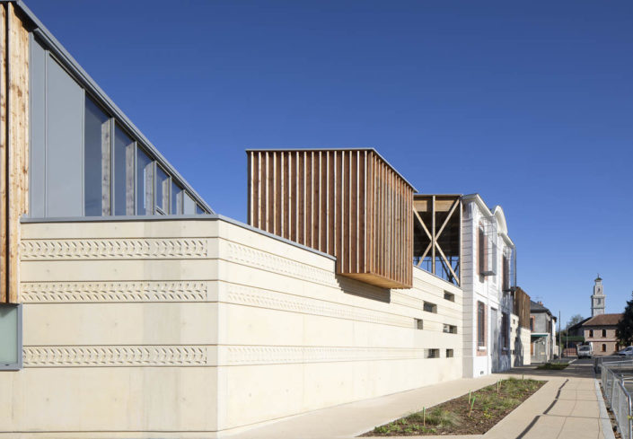 Photographe Architecture de Groupe scolaire Jean Macé à Tarbes à Tarbes