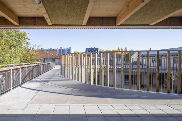 Photographe Architecture de Groupe scolaire Jean Macé à Tarbes à Tarbes