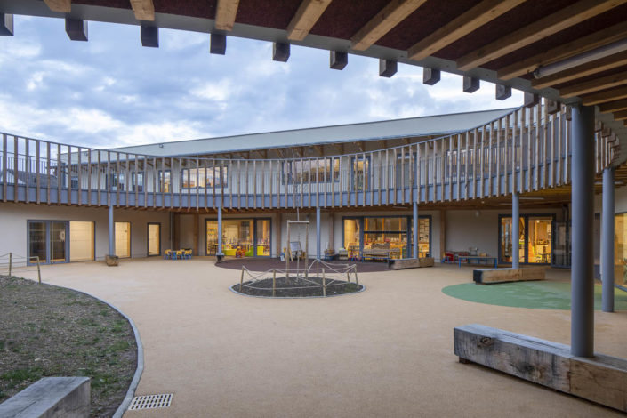 Photographe Architecture de Groupe scolaire Jean Macé à Tarbes à Tarbes