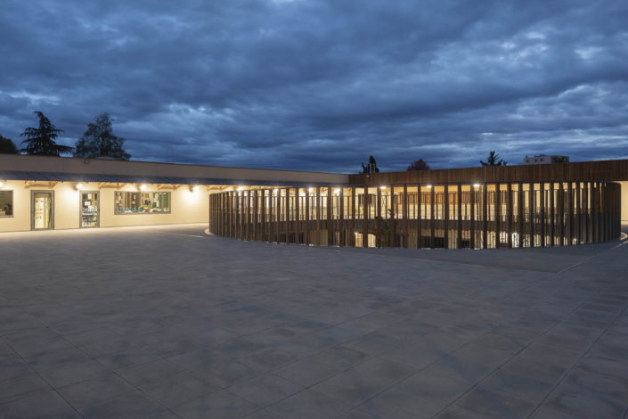 Photographe Architecture de Groupe scolaire Jean Macé à Tarbes à Tarbes