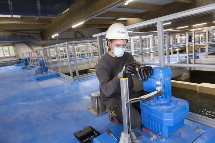 Photographie d'industrie de Usine d'eau potable à Albi