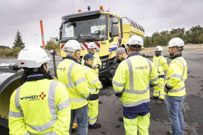 Photographie d'industrie de École des métriers de l'autoroute à Brive la Gaillarde