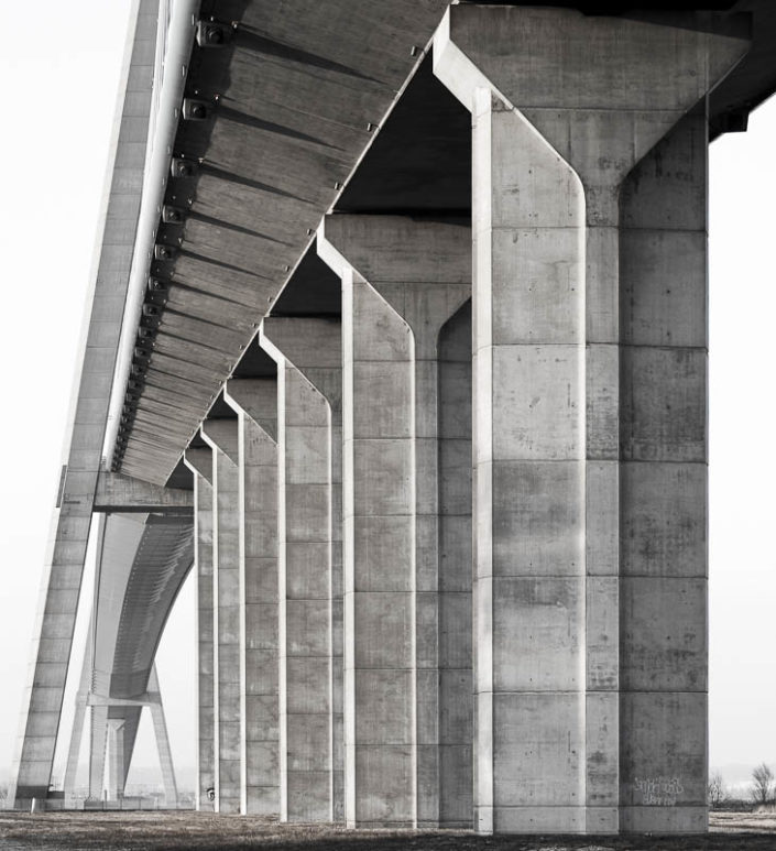 Photographe Architecture de Pont de Normandie à Honfleur