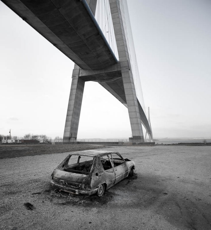 Photographe Architecture de Pont de Normandie à Honfleur