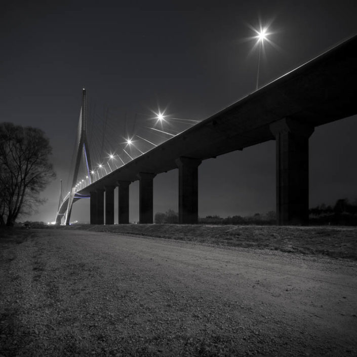 Photographe Architecture de Pont de Normandie à Honfleur