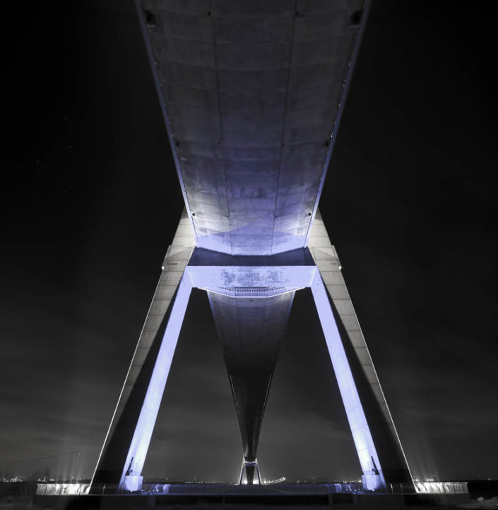 Photographe Architecture de Pont de Normandie à Honfleur