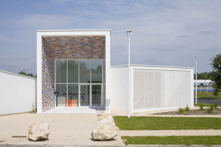 Photographe Architecture de Crèche de Lombez à 
