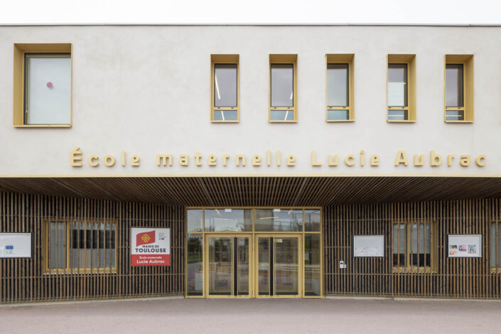 Façade en vue frontal