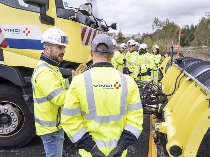 EMA hiver pour Vinci Autoroutes
