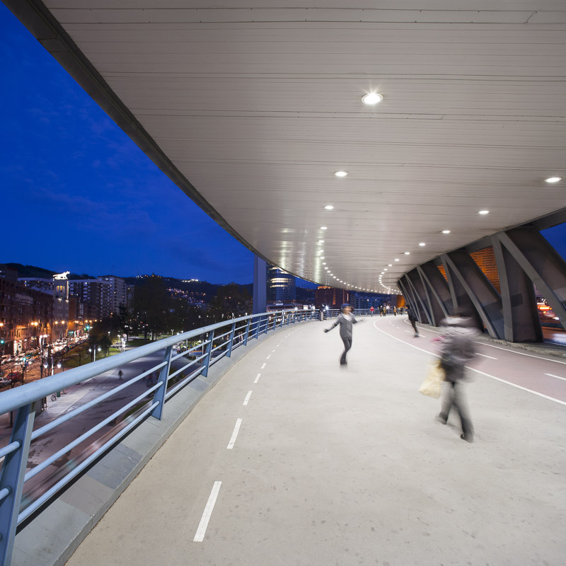 Photographe architecture éclairage Bilbao